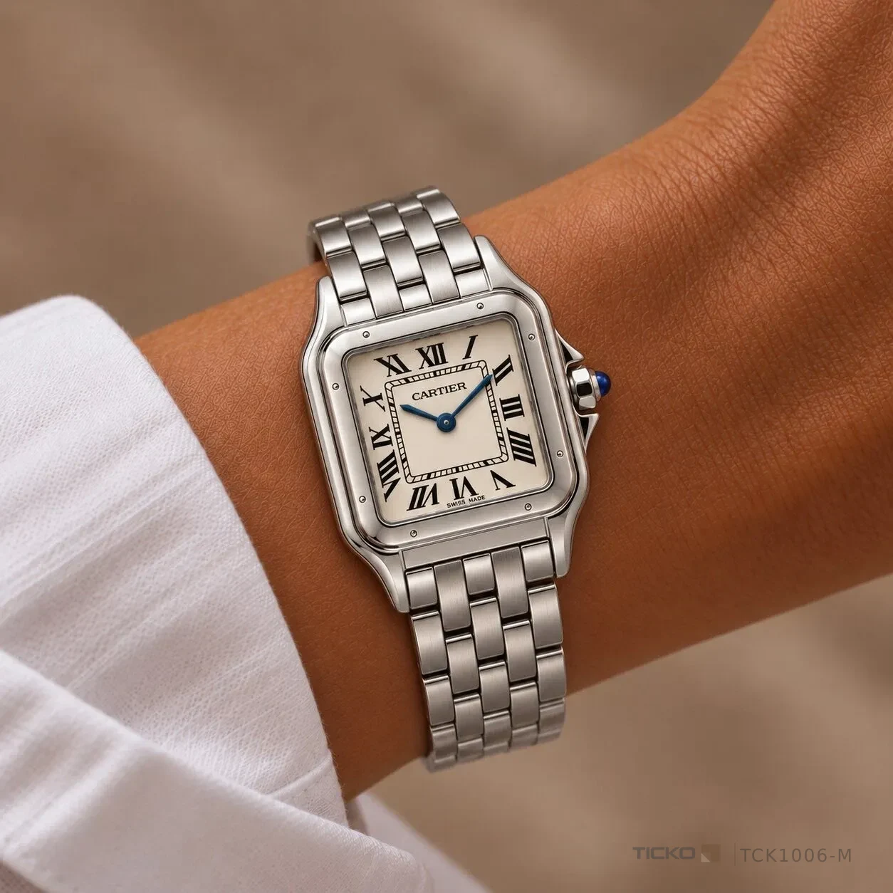 ساعت زنانه کارتیه Cartier مدل پنتر Panthere de Cartier Medium